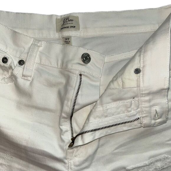 J. Crew Vintage Crop Jean 28T - Picture 5 of 5